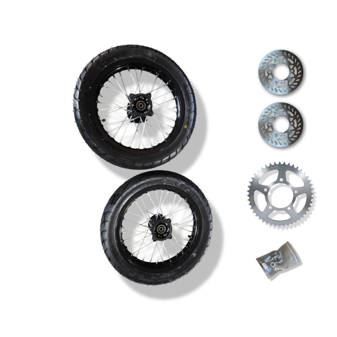 (COMING SOON) 14/14 Supermoto Wheels For Tuttio Soleil 01